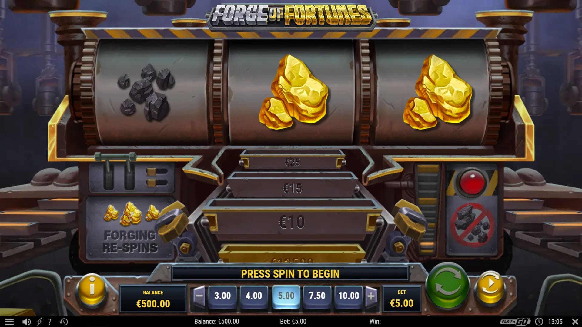 Forge of Fortunes gameplay artwork